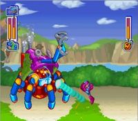 une photo d'Ã©cran de Mega Man 8 sur Sony Playstation